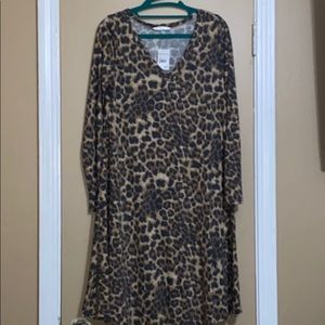 Leopard Print Dress